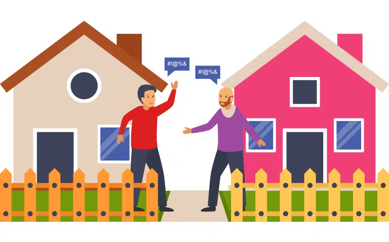 Can I paint my neighbour's wall on my side? 1 Can I paint my Neighbours wall on my side? - Faulkner Surveyors Banbury